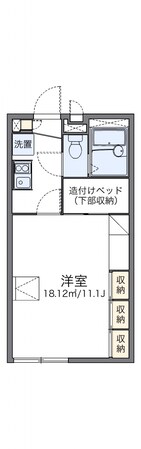 レオパレス道野辺北原の物件間取画像